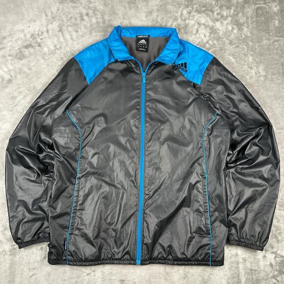 Adidas Other - Adidas Climaproof Womens Formotion Windstopper Jacket Size Large/ black and blue